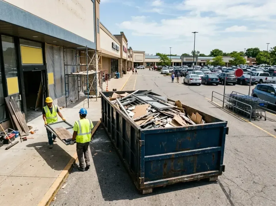 retail-store-renovation-debris-003 — frequently asked questions, Roll-off Dumpster Rentals in South Patrick Shores, FL